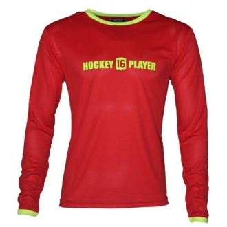 Warming T-Shirt longues manches Red/Yellow