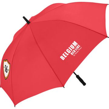 Belgium Red Line Umbrella Red