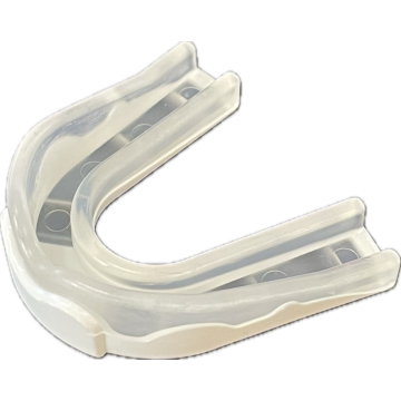 Mouthguard Hockey Player White/Clear