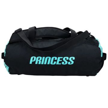 Princess Duffle Bag-BLACK/AQUA